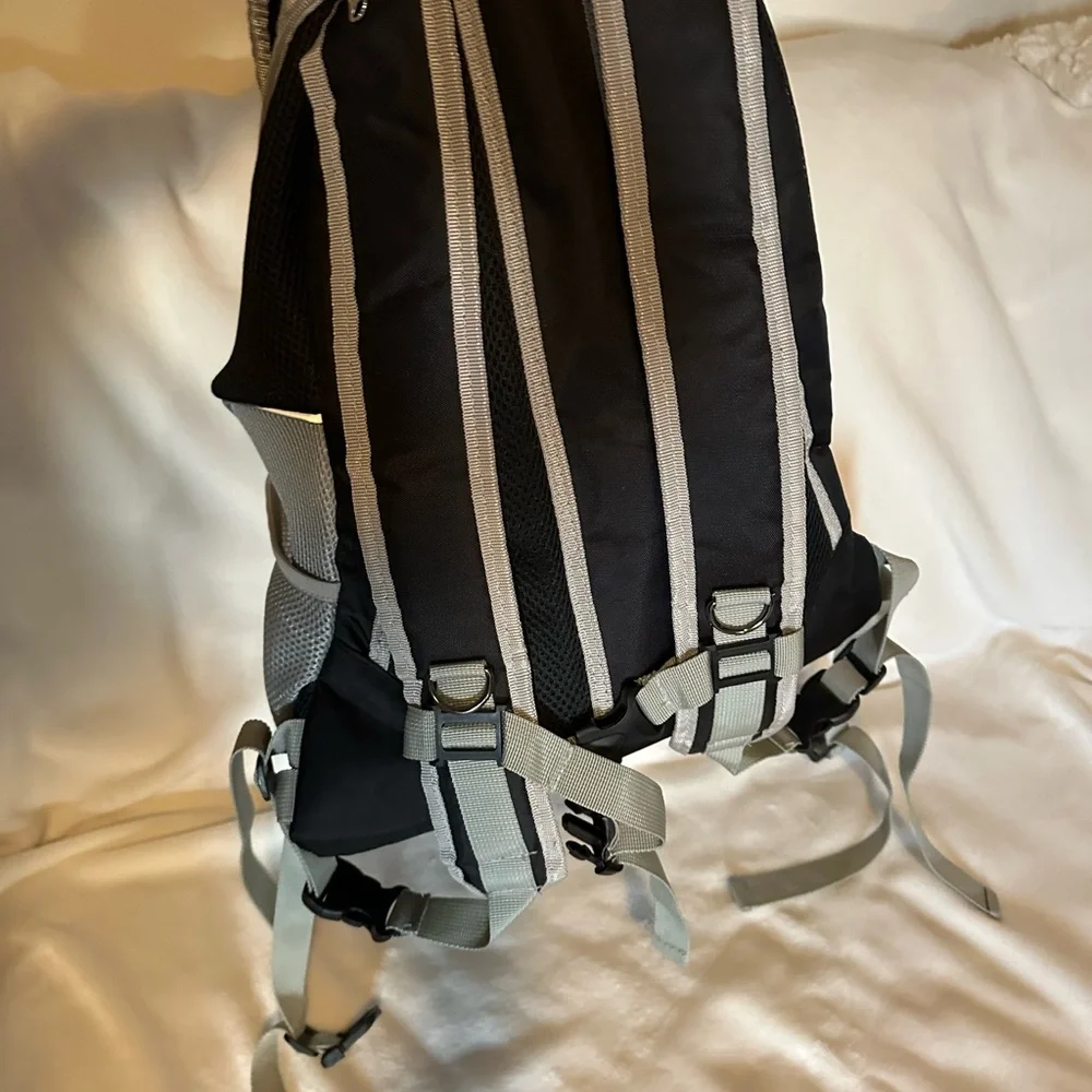 Stylish Black and Gray Men's Backpack